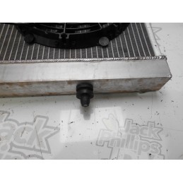 Nissan Silvia S13 Skyline R32 RB 40mm Alloy Radiator with Thermo Fans