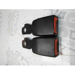 Nissan Skyline R33 Coupe Front Seat Belt and Buckle Pair