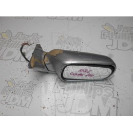 Nissan Skyline R32 Coupe Side Mirror RH Silver 5 Pin