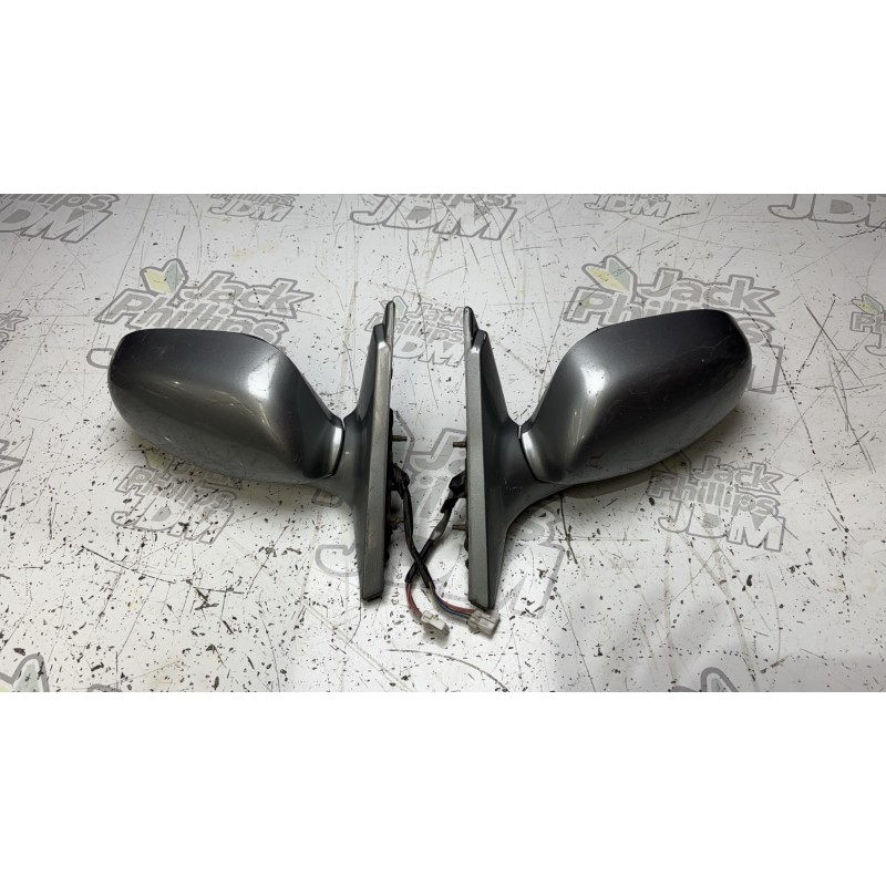 Nissan Silvia S15 200SX Folding Side Mirror Pair Silver