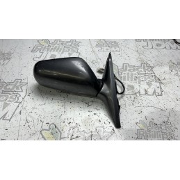 Nissan Skyline R32 Coupe Silvia S13 180SX Folding Side Mirror Pair Gunmetal 5 Pin