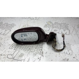 Nissan Skyline R33 Folding Side Mirror LHS Burgundy