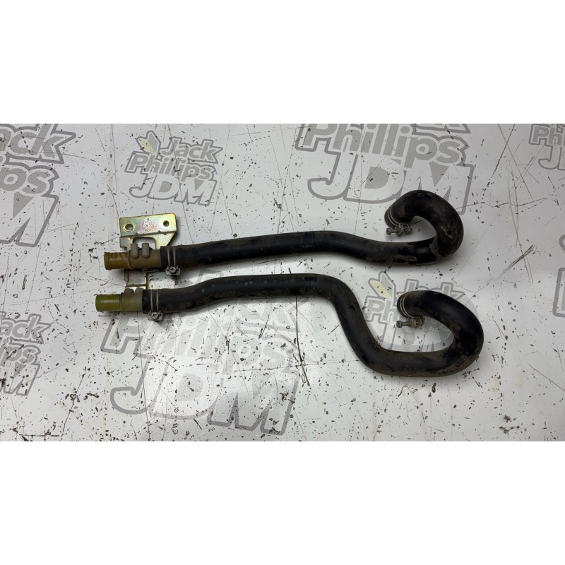 Nissan Skyline R33 S2 Heater Pipe Water Hose Connection with Hose to Firewall Nissan Skyline R33 S2 Heater Pipe Water Hose Connection with Hose to Firewall