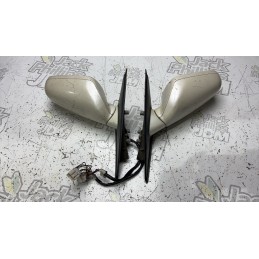 Nissan 300ZX Z32 Side Mirror 7 Pin Pair White Heated
