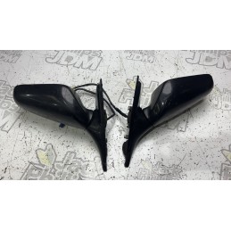 Nissan Silvia S13 180sx Side Mirror 3 Pin Heated Pair Black