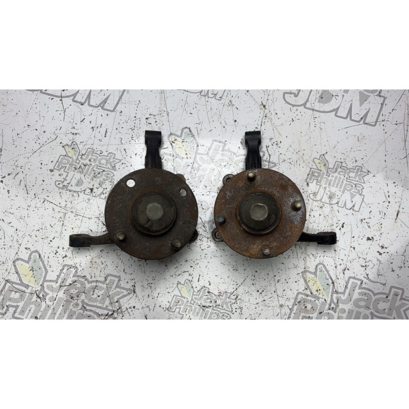 Nissan Silvia S13 180SX ABS Front Knuckle and 4 Stud Hub Pair