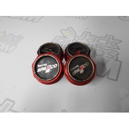 Sparco Racing Red Center Caps