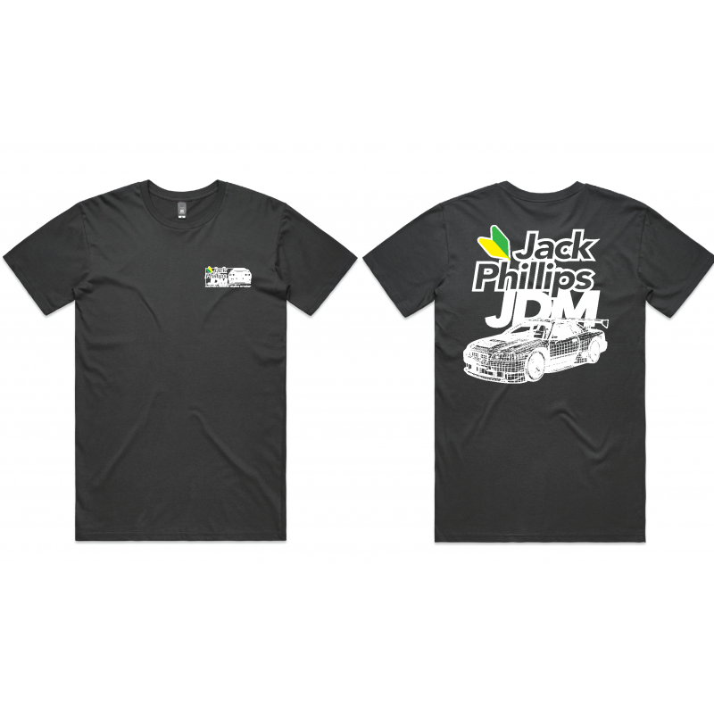 JP JDM Black Staple T Shirt Large