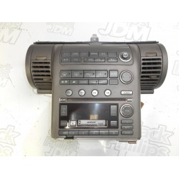 Nissan Stagea M35 Dash Fascia Double Din with TV, Climate, CD and Radio