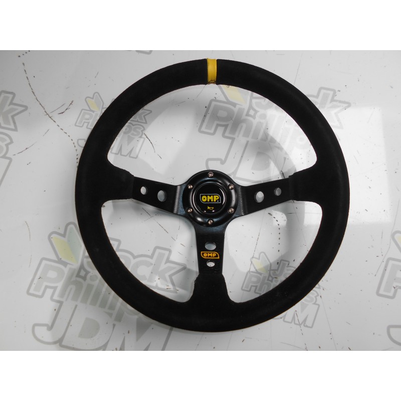 OMP Deep Dish Style Steering Wheel 350MM New